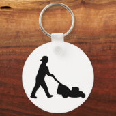 gazonmaaipictogram sleutelhanger (Voorkant)