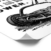  gazonmoweradvertentie poster (Hoek)