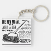  gazonmoweradvertentie sleutelhanger (Achterkant)