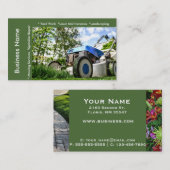Gazononderhoud en -diensten visitekaartje (Voorkant / Achterkant)