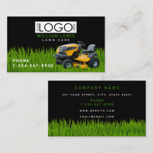Gazononderhoud Landschap Grass Mowing Business Log Visitekaartje