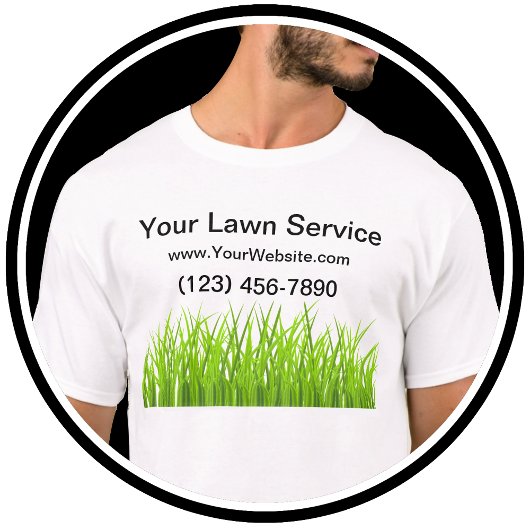 Gazonservice Eenvoudige Shirten T-shirt