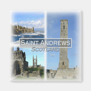 GB0147 Europa, Schotland, Saint Andrews, koelkast Magneet