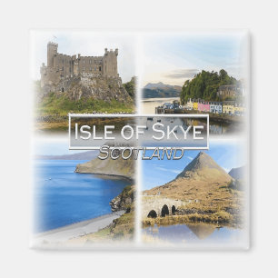 GB0149 Europa, Schotland, het eiland Skye, koelkas Magneet