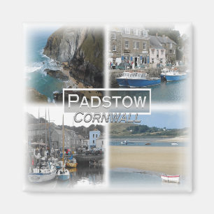 GB0150 Europa, Engeland, Cornwall, Padstow, Koelka Magneet
