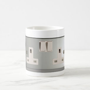GB AC BS 1363 Plug Socket [Britse standaard] Koffiemok