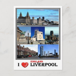 GB Engeland - Liverpool - Briefkaart