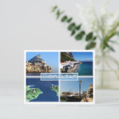 GB - Gibraltar - Europe Point - Briefkaart (Staand voorkant)