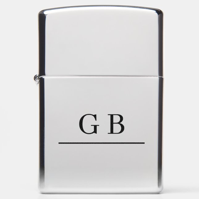 GB Initialen Aansteker – De Premium Cadeaubox (Voorkant)