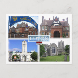 GB Luton - Guru Nanak Gurdwara Sikh Temple - Briefkaart