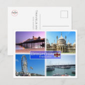 GB Verenigd Koninkrijk - Engeland - Brighton - Briefkaart (Voorkant / Achterkant)