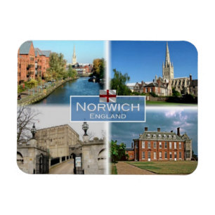 GB Verenigd Koninkrijk - Engeland - Norwich Norfol Magneet