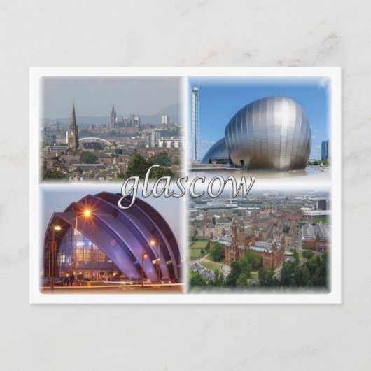GB Verenigd Koninkrijk - Schotland - Glasgow - Briefkaart (Voorkant)