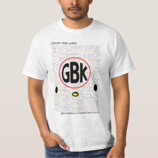 GBK graaf de wijze T-shirt