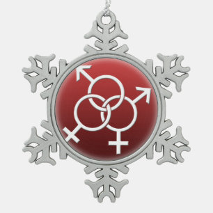 GBLT Pride Ornement Personnalisé Gay Love Cadfts