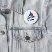 GBM Team Badge  Ronde Button 5,7 Cm (In situ)