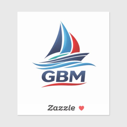 GBM TEAM STICKER  (Vel)