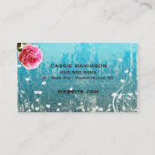 GC Adore  Turquoise Gold Metallic Visitekaartje (Achterkant)