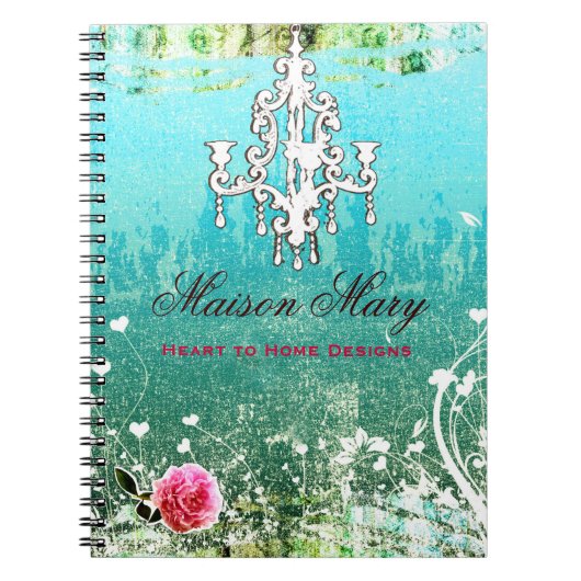 GC Adore  Turquoise Notitieboek (Voorkant)