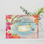 GC Aloha Luau Island 2 Kaart (Staand voorkant)