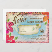 Gc | Aloha Luau Kaart (Voorkant / Achterkant)
