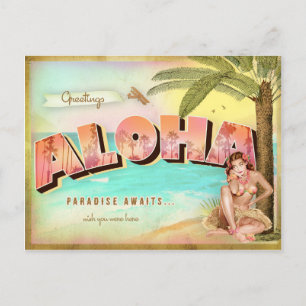 GC ALOHA TROPISCH BRIEFKAART