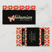 GC Bohemian Butterfly Visitekaartje (Voorkant / Achterkant)
