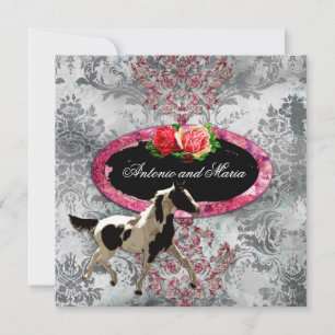 GC Eclectisch Damask Horse Grey Kaart