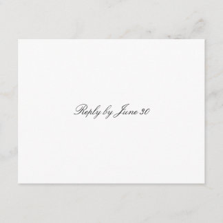 GC | Gewoon witte RSVP