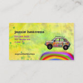 GC | Hippy Tie Dye Yellow Visitekaartje (Achterkant)