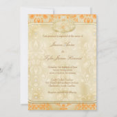 GC| Invitation de gâteaux sucrés| Crème orange (Dos)