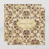 GC| Invitation de gâteaux sucrés| Truffe au chocol (Devant / Derrière)