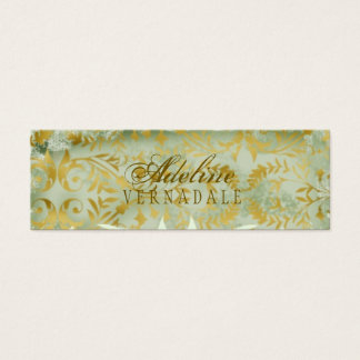 GC |  Melon Gold Hang Label Mini Visitekaartjes