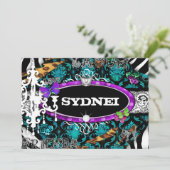 GC | Miss Fun n'Fancy Stuff Ultimate Blue Kaart (Staand voorkant)