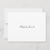 GC Plain White RSVP (Voorkant)