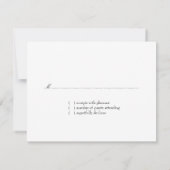 GC Plain White RSVP (Achterkant)