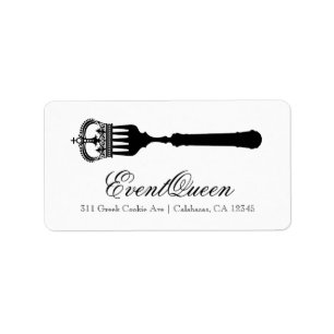 GC Queen Fork Etiket