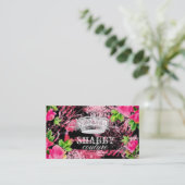 GC Shabby Wild Garden Tiara Visitekaartje (Staand voorkant)