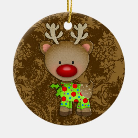GC Ugly Sweater Ornament Reindeer (Voorkant)