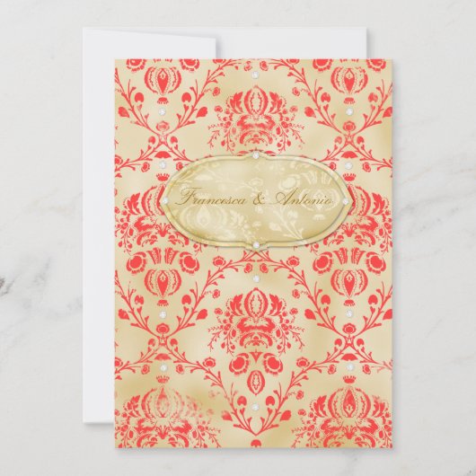 GC | Uitnodiging voor koekjes en koekjes | Aardbei (Voorkant)