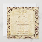 GC | Uitnodiging voor koekjes en koekjes | Chocola (Achterkant)