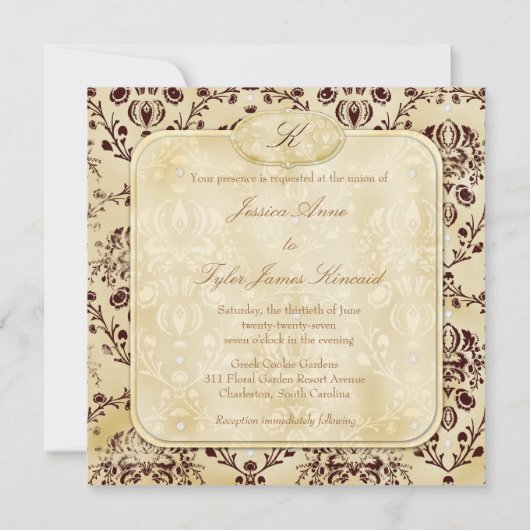 GC | Uitnodiging voor koekjes en koekjes | Chocola (Achterkant)