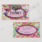 GC Whimsical Charm Hot Limoen Visitekaartje (Voorkant / Achterkant)