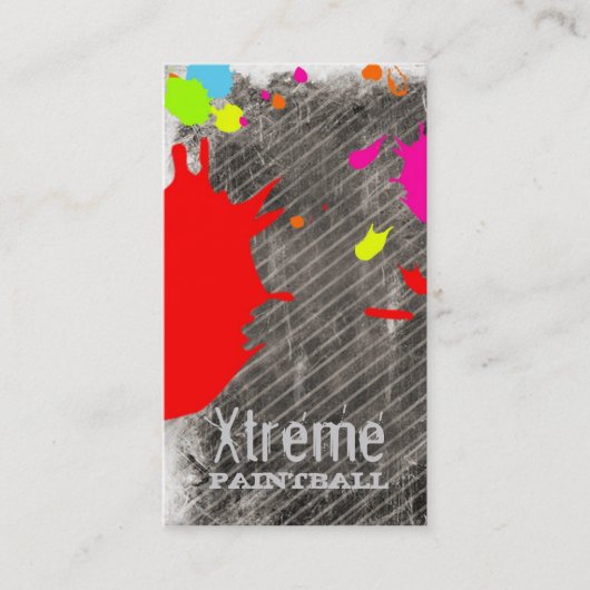 GC | Xtreme Paint Visitekaartje (Voorkant)