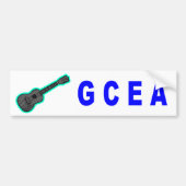 GCEA (Ukulele) Bumpersticker (Voorkant)