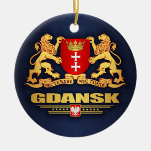 Gdansk COA Keramisch Ornament