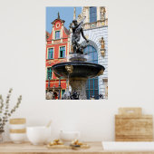 Gdansk historique, Pologne Poster (Cuisine)