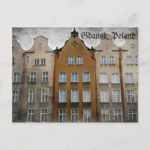 Gdansk, Polen Briefkaart