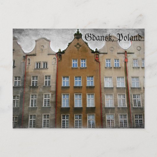 Gdansk, Polen Briefkaart (Voorkant)