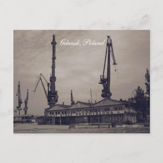 Gdansk, Polen Briefkaart
